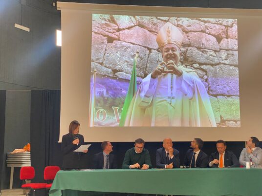 IL CAL Lazio ad Alatri, col vicepresidente Florenzani, per la candidatura a Capitale Italiana della Cultura 2028