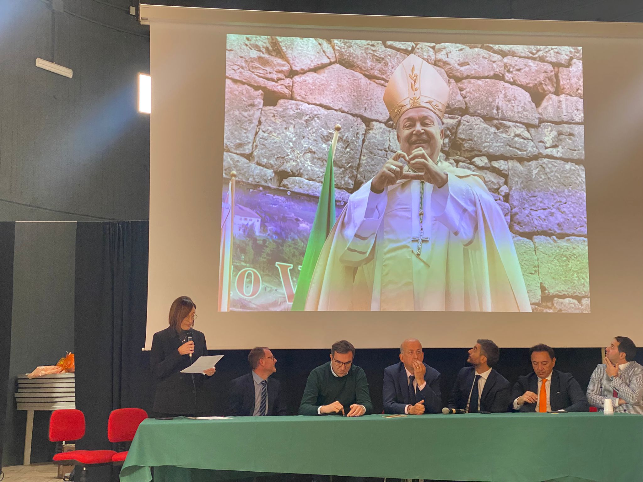 IL CAL Lazio ad Alatri, col vicepresidente Florenzani, per la candidatura a Capitale Italiana della Cultura 2028