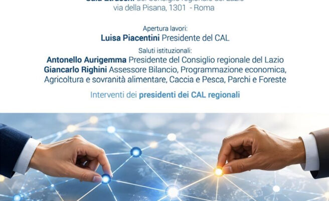 Coordinamento nazionale: autonomie locali e CAL. Il 21 Ottobre l’incontro a Roma